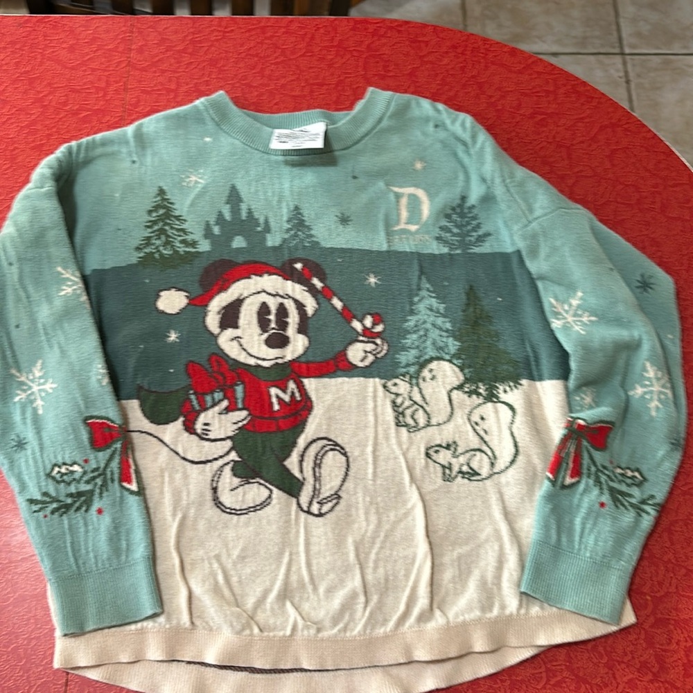 Disneyland Holiday Christmas Spirit Jersey Mickey Mouse
